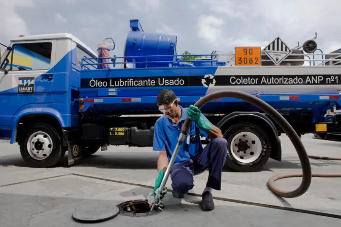 coleta de óleo Lwart coleta de óleo Lwart