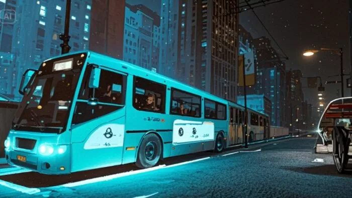 Imagem de mobilidade urbana meramente ilustrativa gerada por IA | Frota&Cia