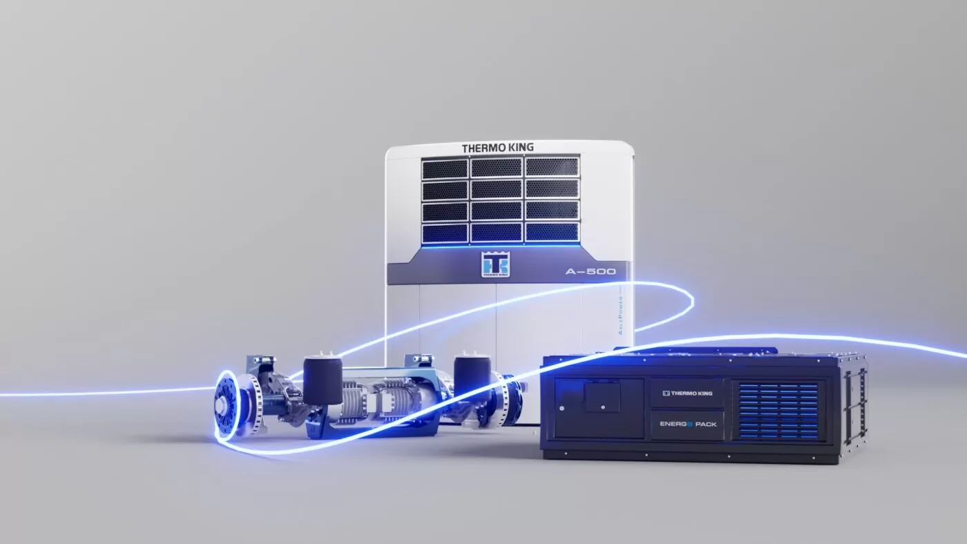 Thermo King Advancer Battery Axlepower para refrigeração em reboques