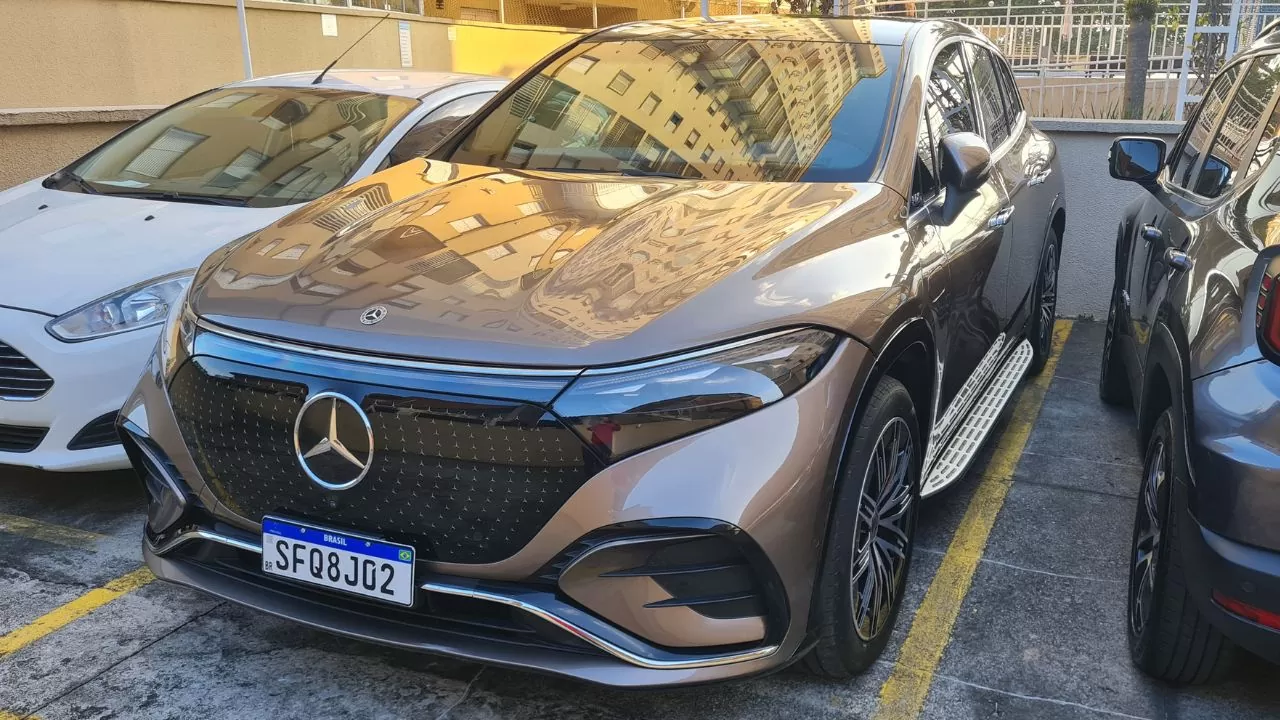 Mercedes-Benz EQS 450 4Matic | Foto: Gustavo Queiroz / Frota&Cia Mercedes-Benz EQS 450 4Matic | Foto: Gustavo Queiroz / Frota&Cia