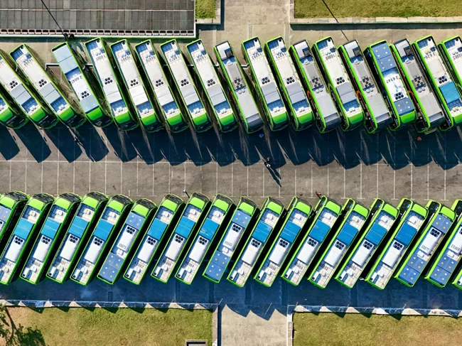 handler (10) ônibus elétricos em São Paulo