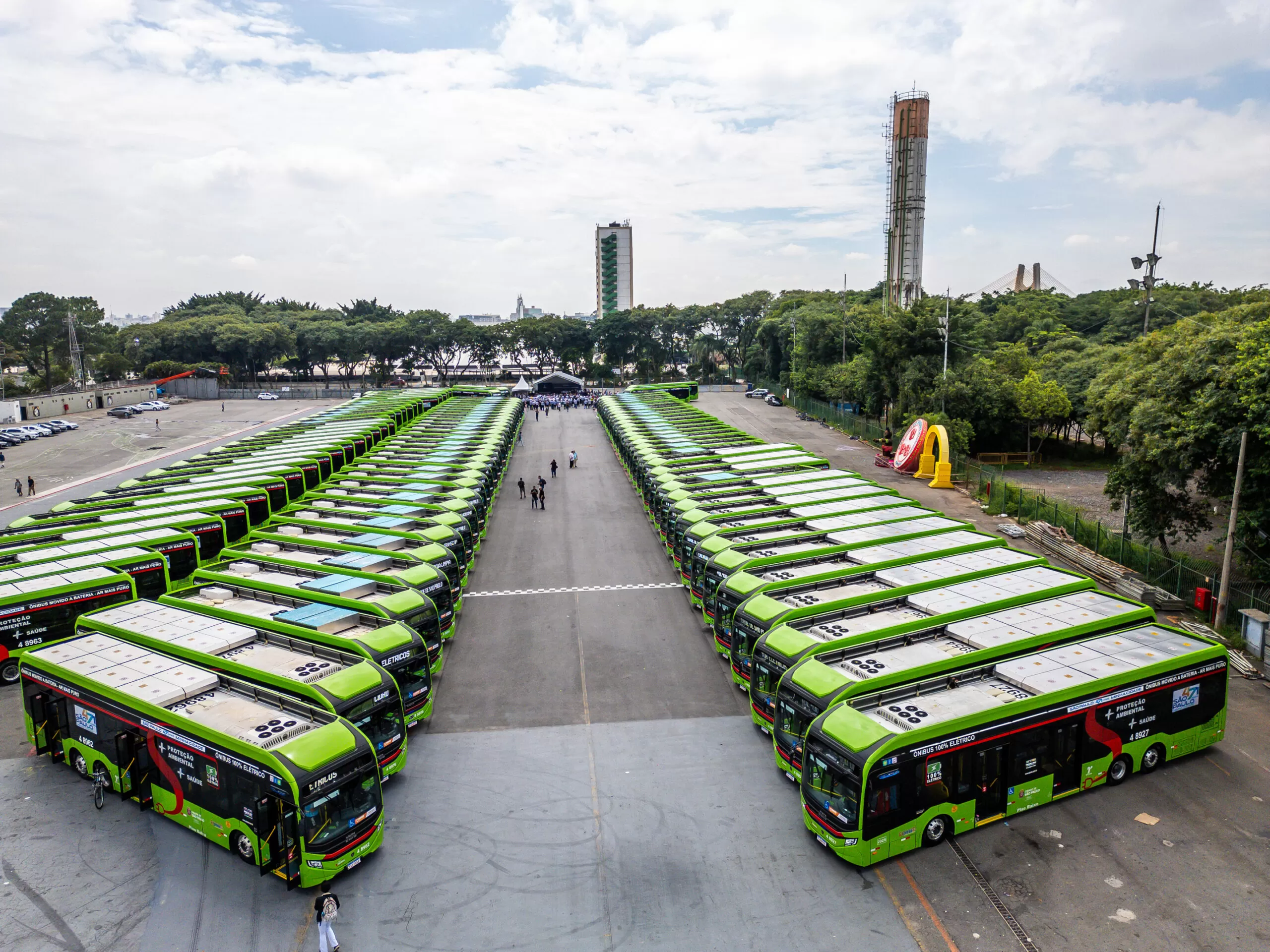 Ônibus elétricos