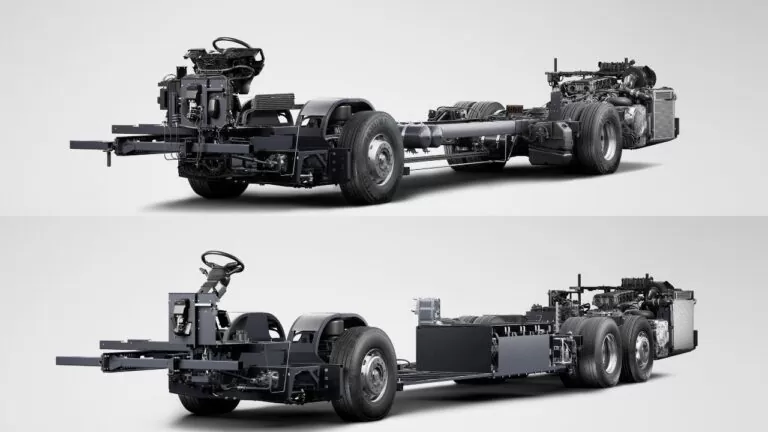 Chassis Scania equipados com os novos powertrains
