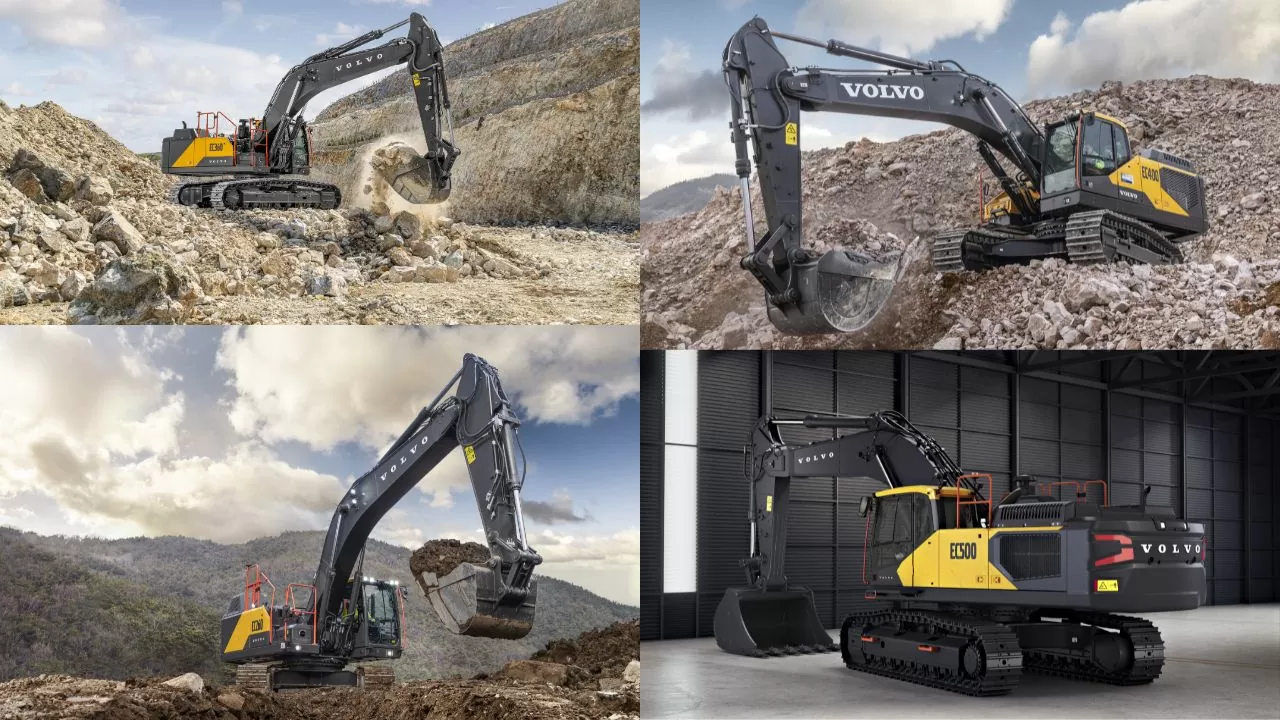 Volvo CE escavadeiras hidráulicas