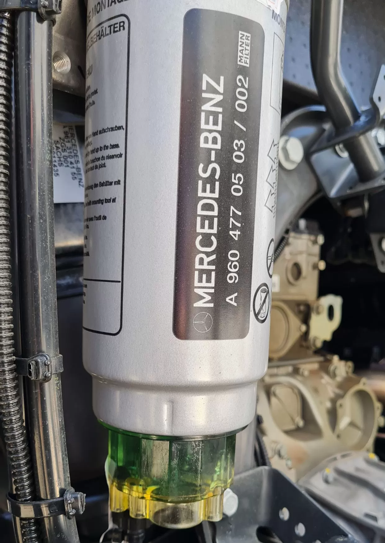 Be8 BeVant (B100) aplicado no Mercedes-Benz Actros