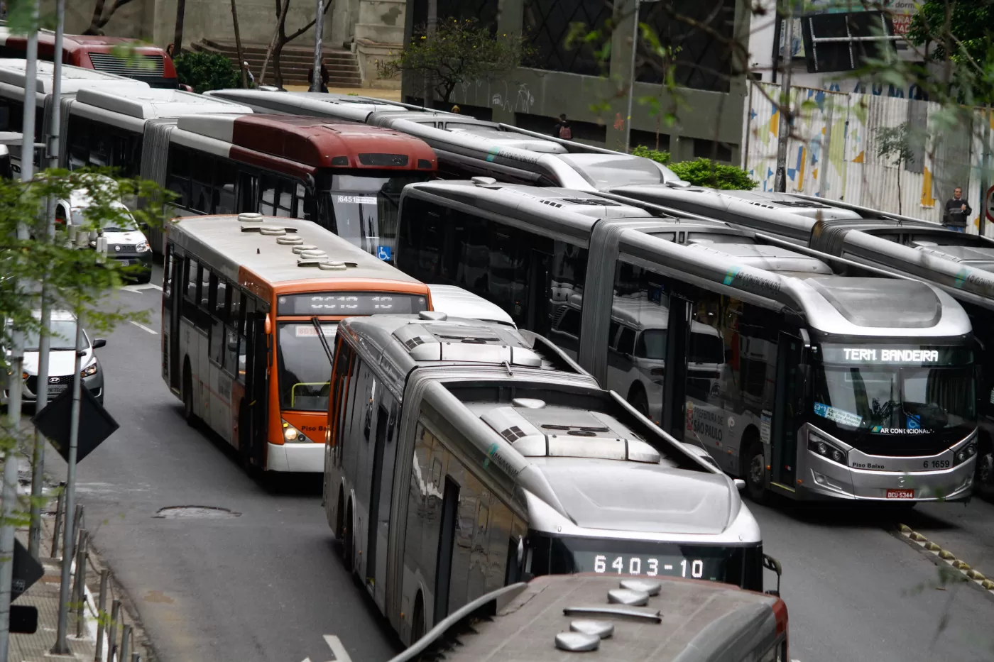 deslocamento em São Paulo