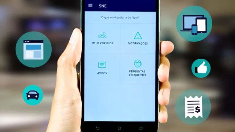 notificação eletrônica para multas
