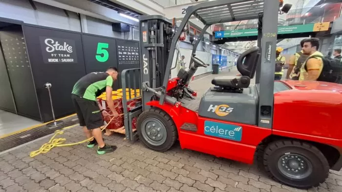 DHL no GP do Brasil de Fórmula 1