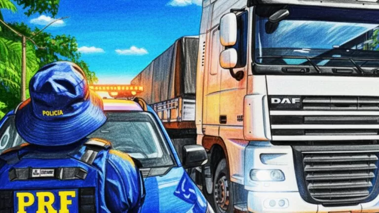 Imagem meramente ilustrativa gerada por IA sobre foto divulgação da PF