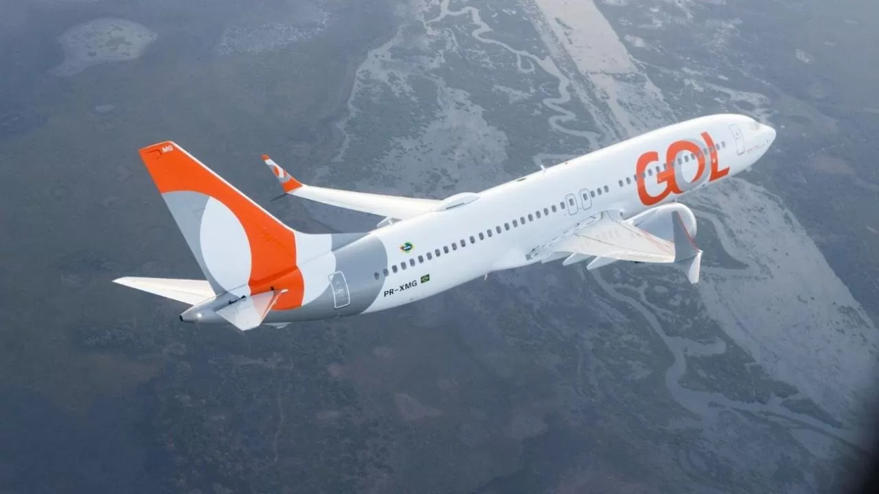 Boeing 737 MAX 8 da GOL | Foto: Divulgação