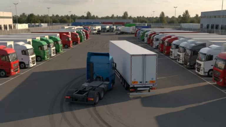 Frota meramente ilustrativa gerada por IA