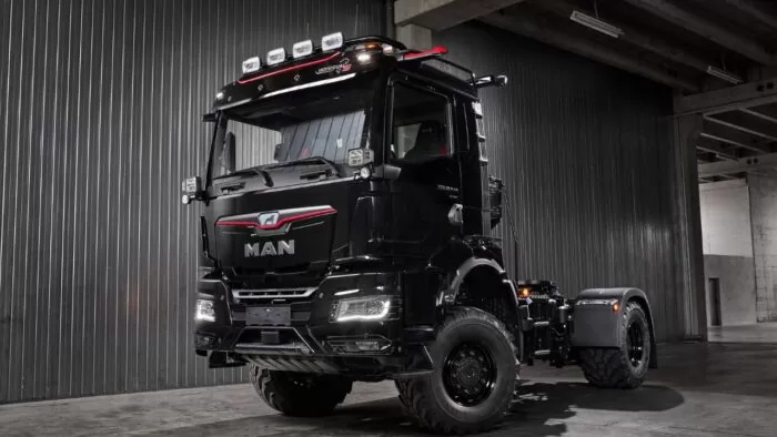 MAN TGS 18.540 4x4 agricultural truck