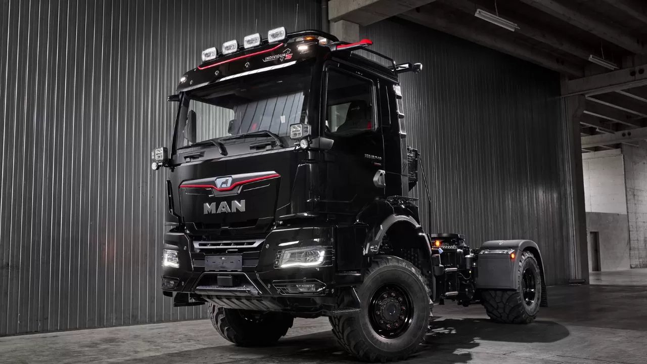 MAN TGS 18.540 4x4 agricultural truck