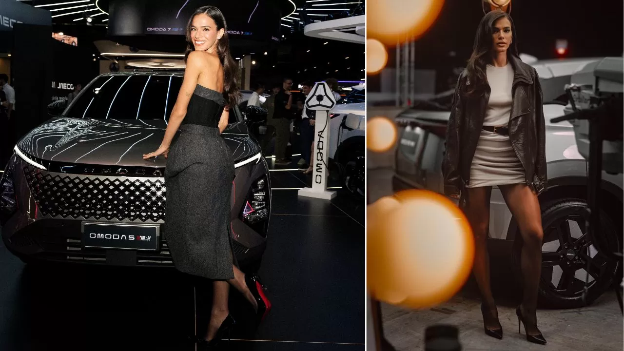 Bruna Marquezine e seu Omoda 7 Bruna Marquezine e seu Omoda 7