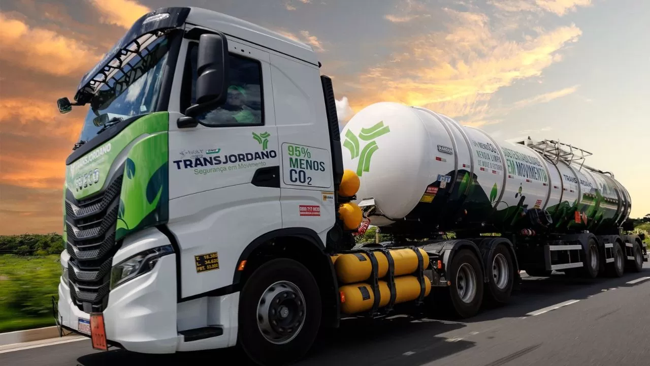 Frota sustentável da Transjordano