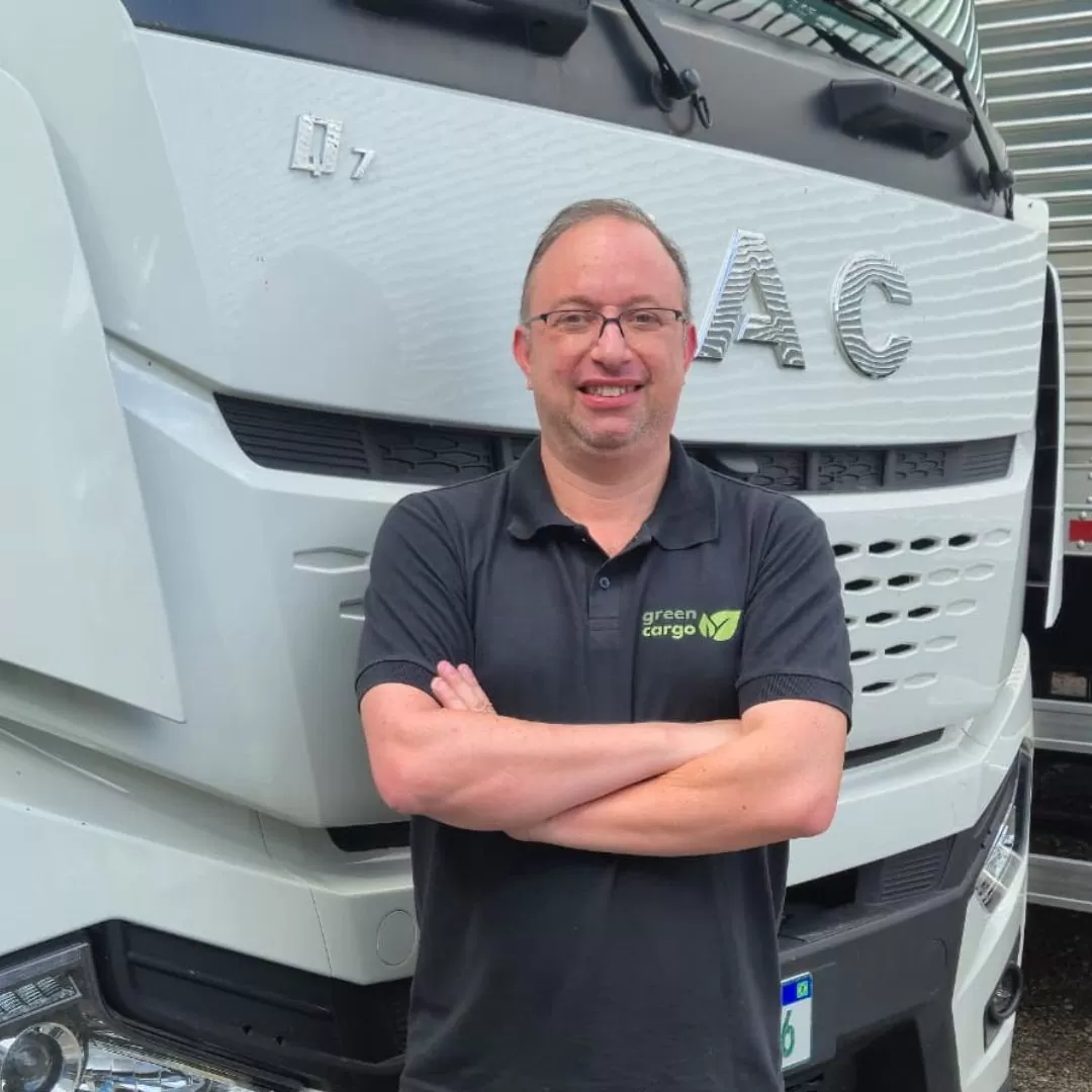 Leandro Gedanken, diretor de Operações da Green Cargo Leandro Gedanken, diretor de Operações da Green Cargo