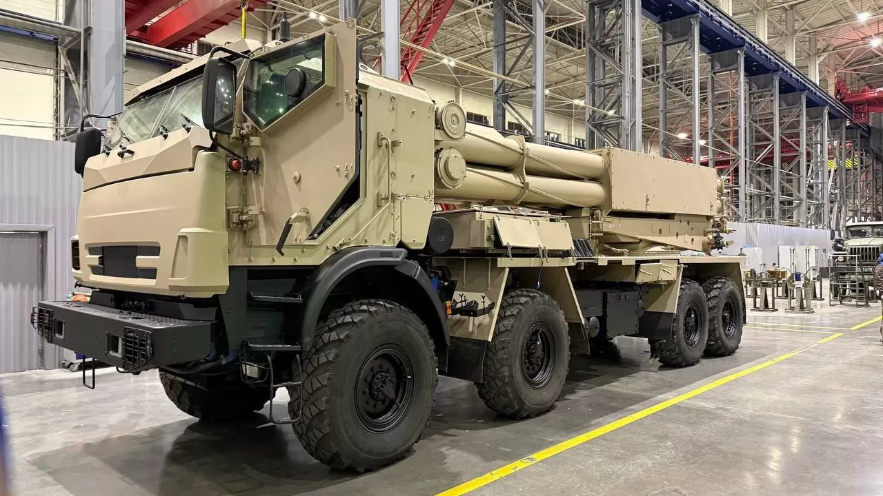 Rostec Sistema de Lançadores Múltiplos de Foguetes (MLRS)