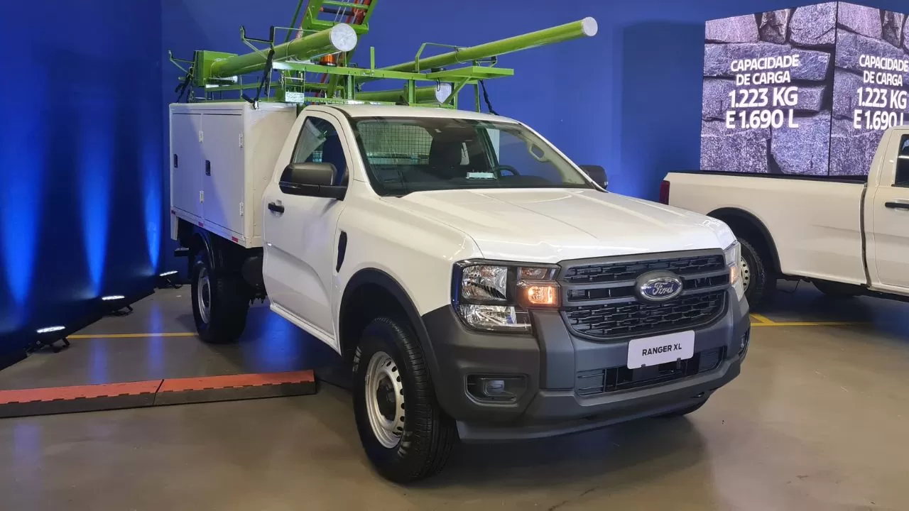 Ford Ranger Cabine Simples Chassi Cabine