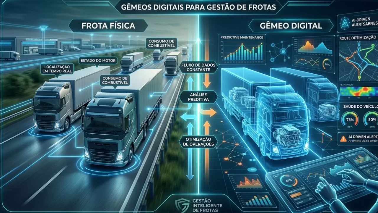 Gêmeos Digitais na gestão de frotas