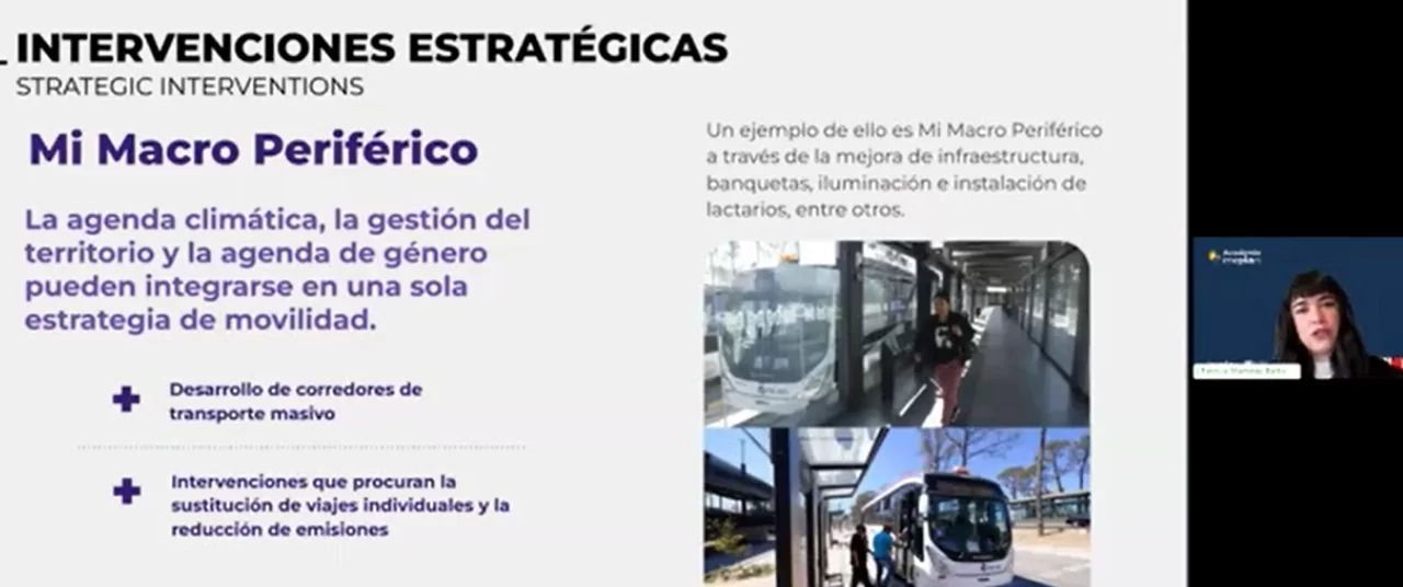 Patricia Martínez, da agência de planejamento IMEPLAN de Guadalajara (México) Patricia Martínez, da agência de planejamento IMEPLAN de Guadalajara (México)