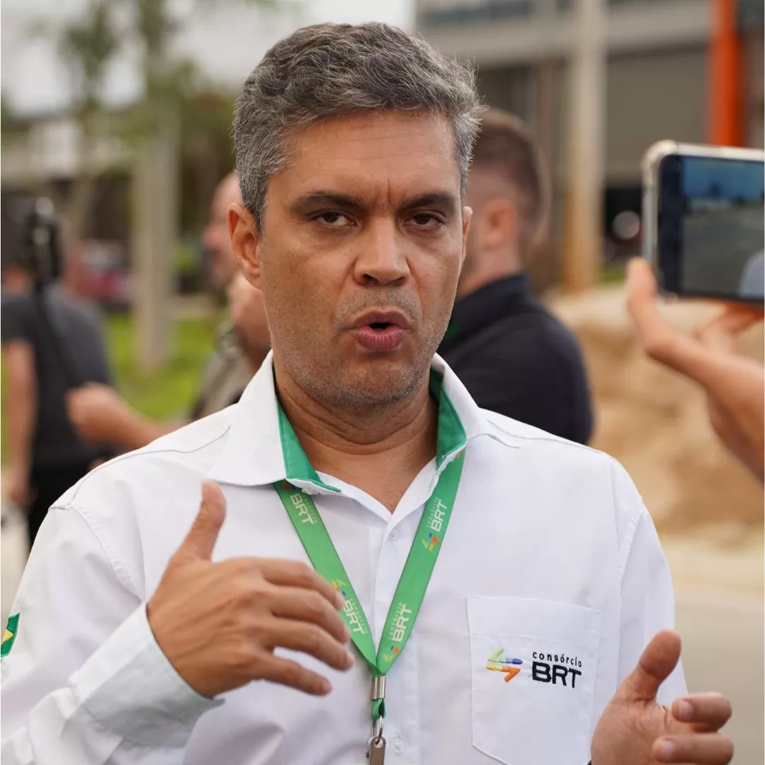 Laércio Ávila, diretor executivo do Consórcio BRT. Laércio Ávila, diretor executivo do Consórcio BRT.