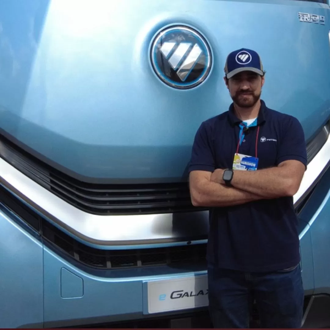 Audie Carrara, gerente de Marketing da Foton Audie Carrara, gerente de Marketing da Foton
