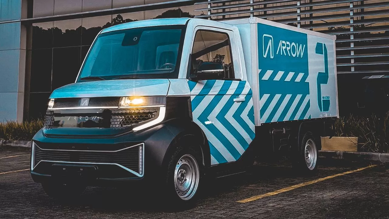 Com custo de aquisição equivalente aos concorrentes a combustão, Arrow 2 se apresenta como opção aos pequenos comerciantes Com custo de aquisição equivalente aos concorrentes a combustão, Arrow 2 se apresenta como opção aos pequenos comerciantes