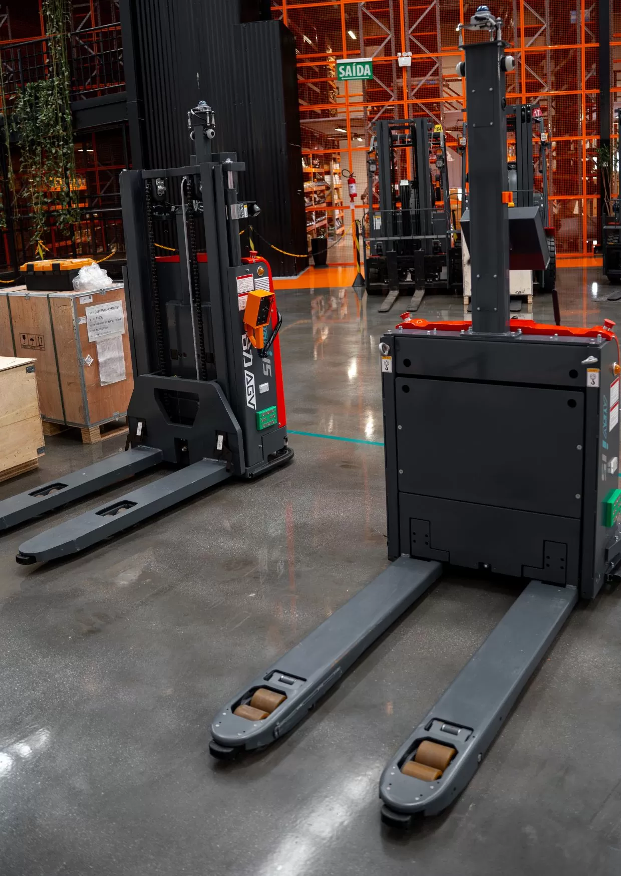 Empilhadeiras autônoma da Heli Empilhadeiras autônoma da Heli