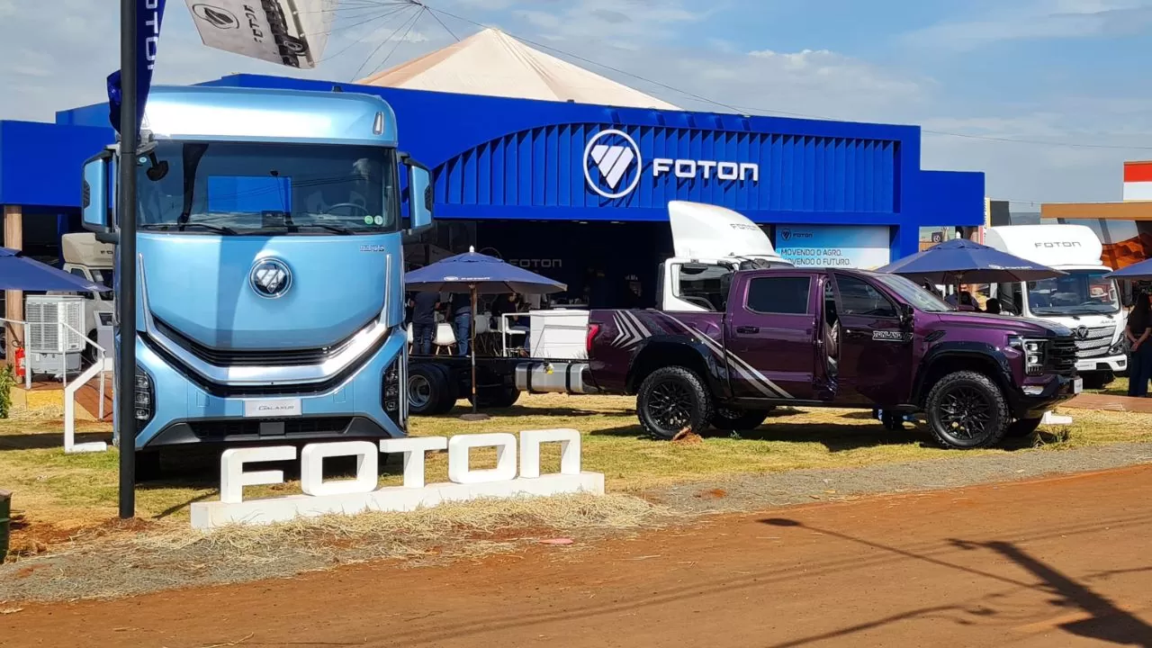 Estande da Foton na Agrishow 2026 Estande da Foton na Agrishow 2026