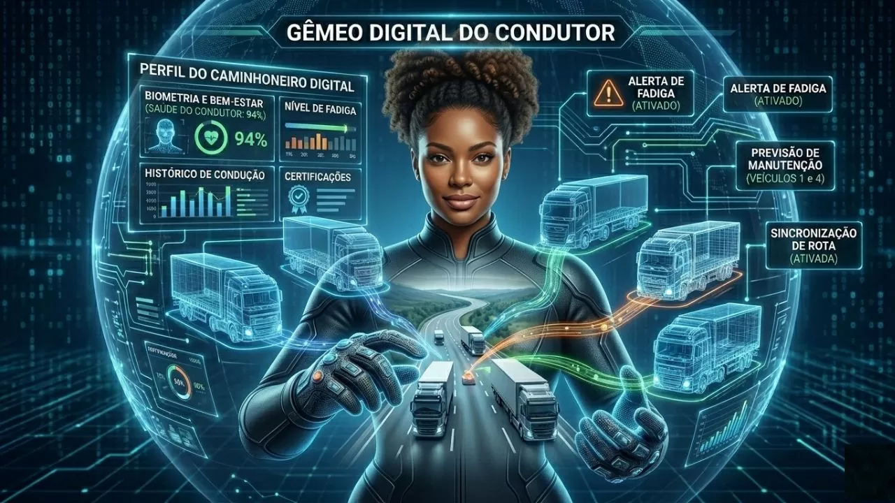 Gêmeo digital dos caminhoneiros Gêmeo digital dos caminhoneiros