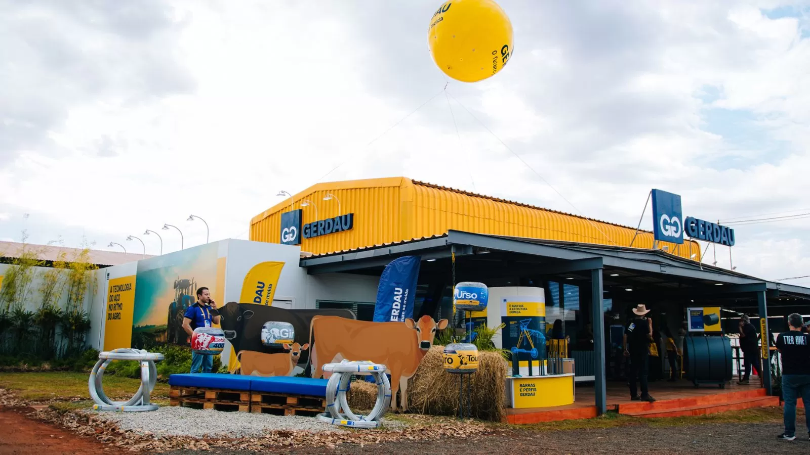 Gerdau apresenta soluções para máquinas agrícolas na Agrishow 2026
