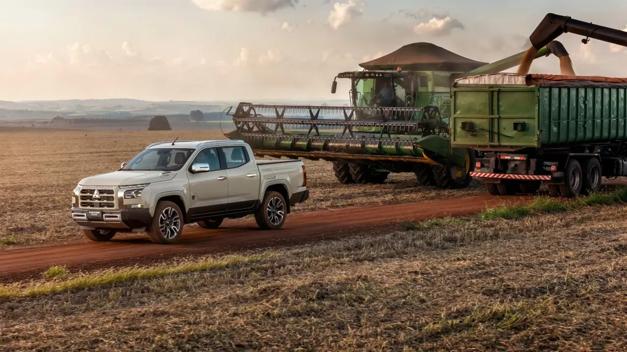 Mitsubishi Triton Terra na Agrishow 2026