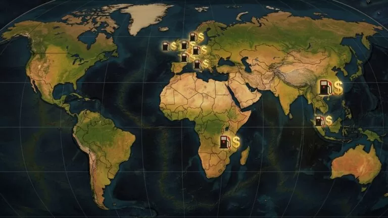 Os países com o diesel mais caro do mundo em dólar