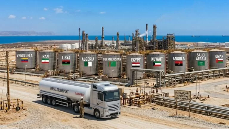 Ranking 10 países com o diesel mais barato do mundo