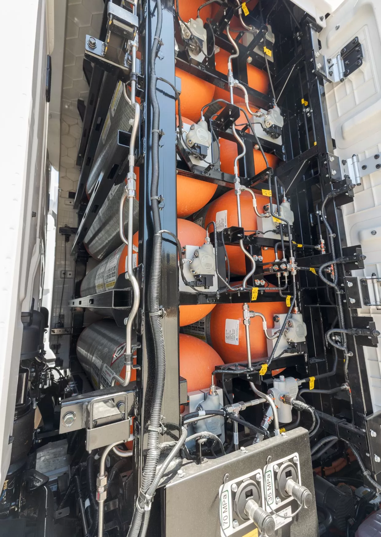 Sistema de células de combustível do Hyundai XCIENT Fuel Cell Sistema de células de combustível do Hyundai XCIENT Fuel Cell