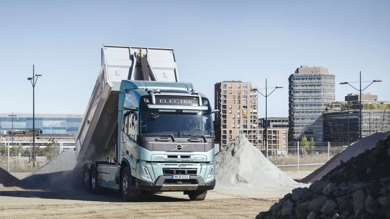 Volvo FMX elétrico Volvo FMX elétrico