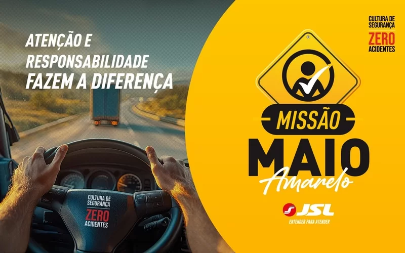 Motoristas podem ganhar até R$ 1 mil em campanha do Maio Amarelo