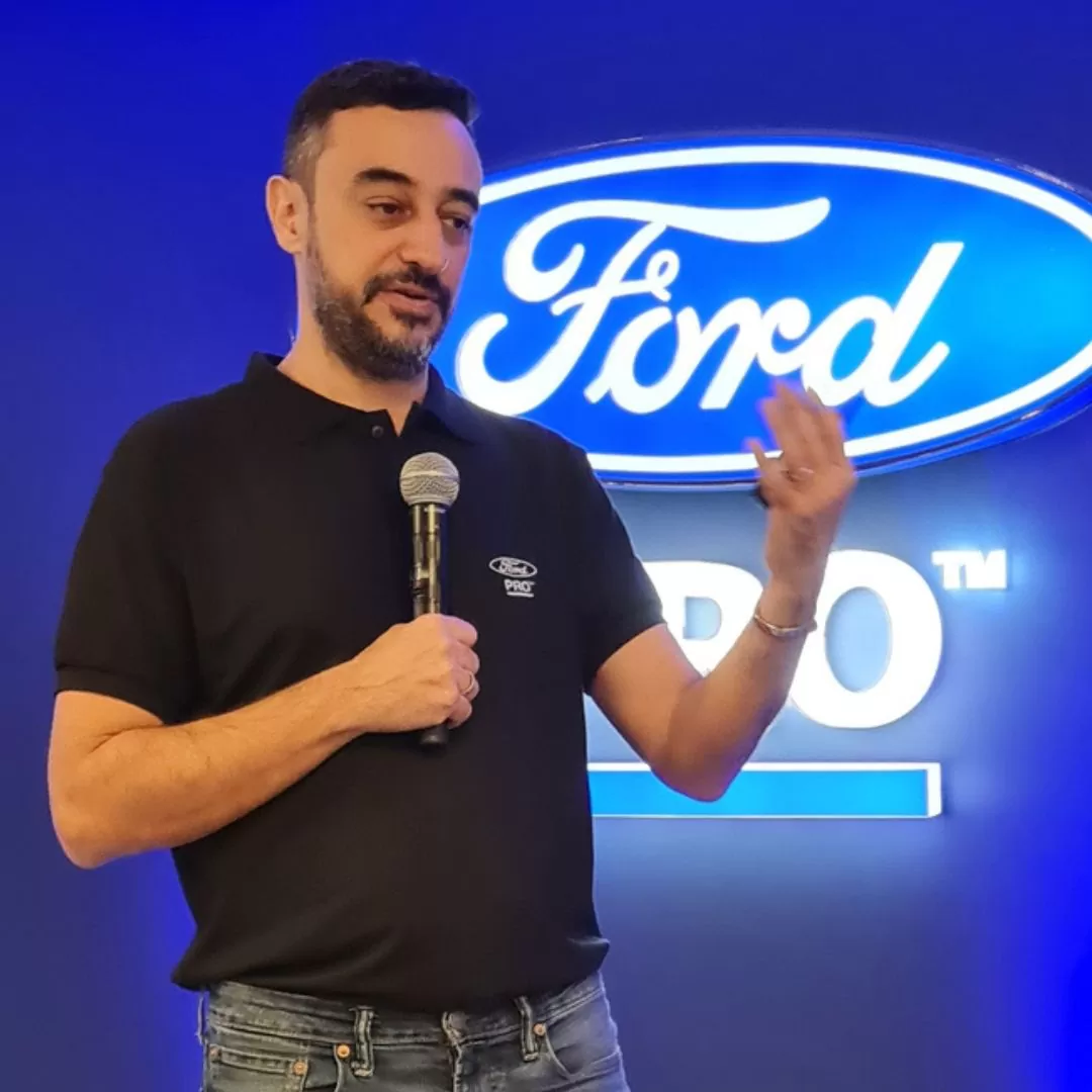 Daniel Santos, gerente de Desenvolvimento de Produto da Ford Pro para a América do Sul Daniel Santos, gerente de Desenvolvimento de Produto da Ford Pro para a América do Sul