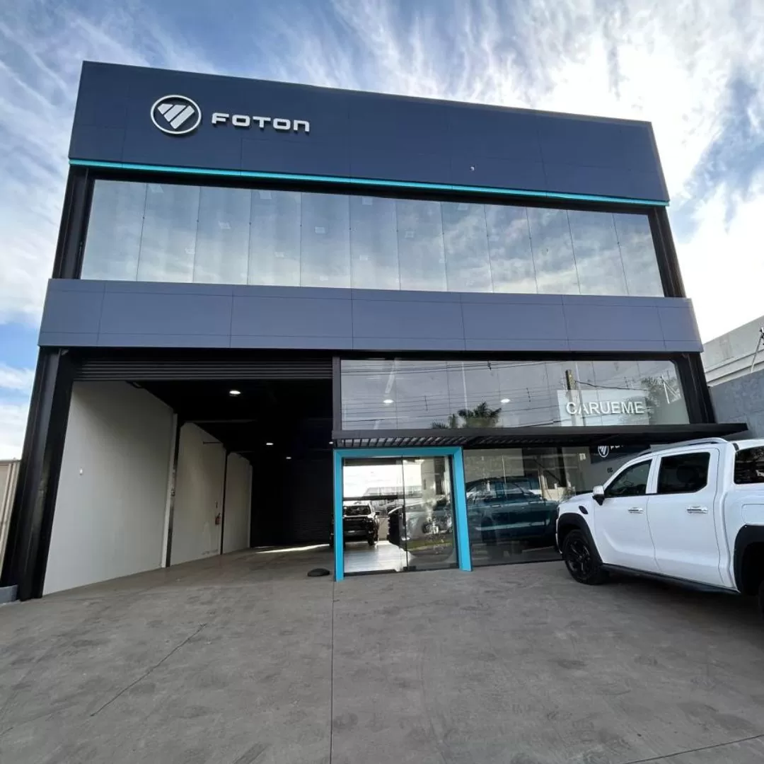 Fachada da concessionária Foton em Piracicaba Fachada da concessionária Foton em Piracicaba