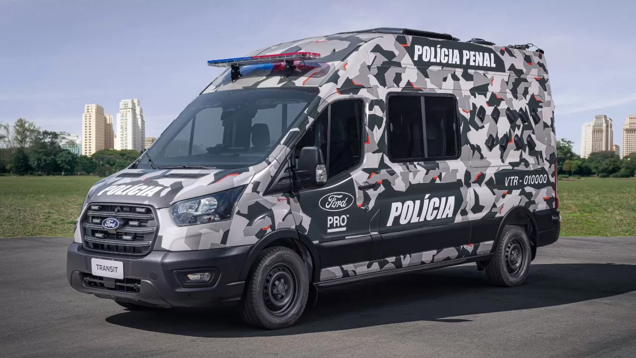 Ford Transit Polícia Penal Ford Transit Polícia Penal