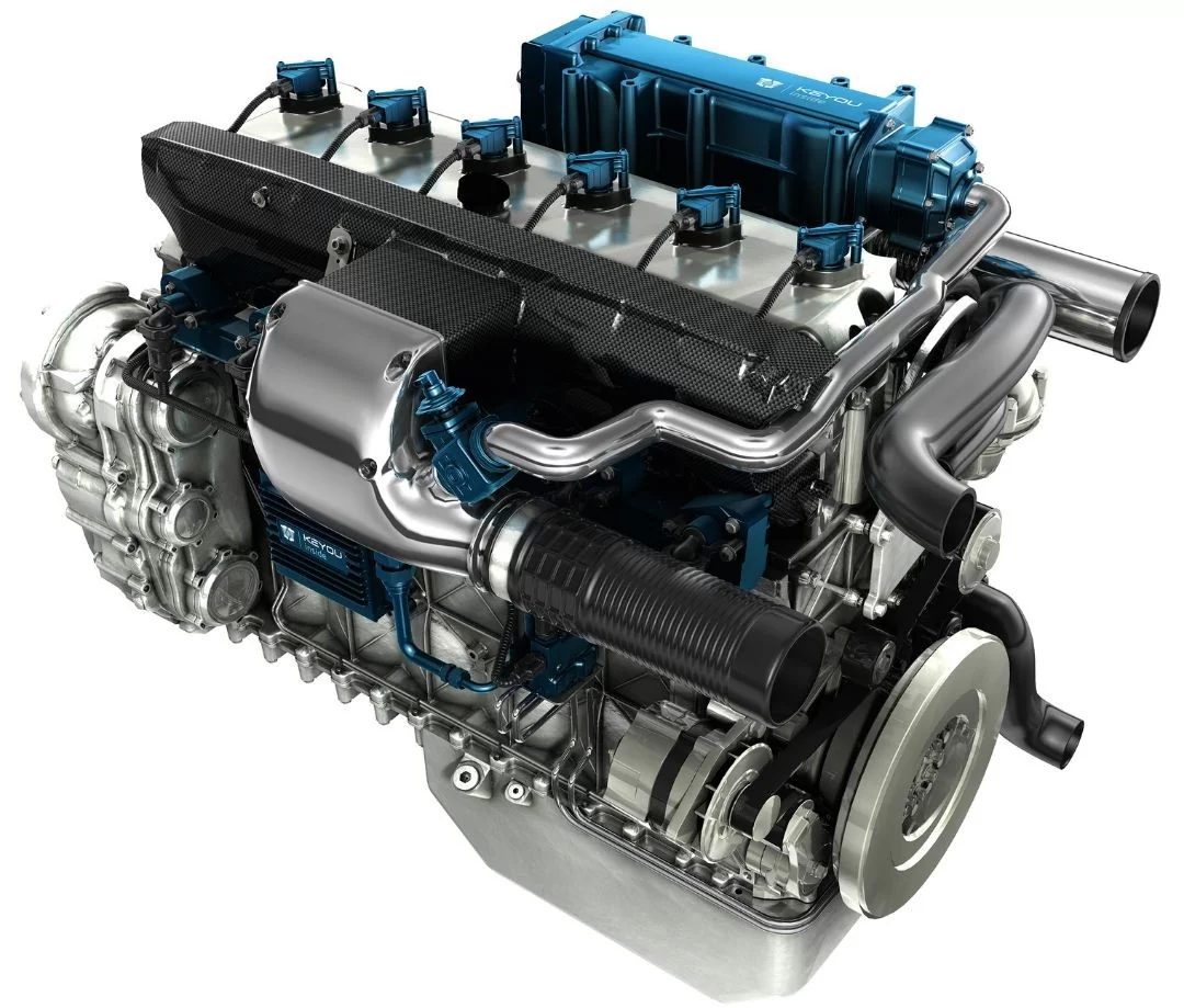 Além do motor a combustão a hidrogênio, a eletrificação a partir das células de combustível também está no radar de desenvolvimento da Daimler Truck Além do motor a combustão a hidrogênio, a eletrificação a partir das células de combustível também está no radar de desenvolvimento da Daimler Truck