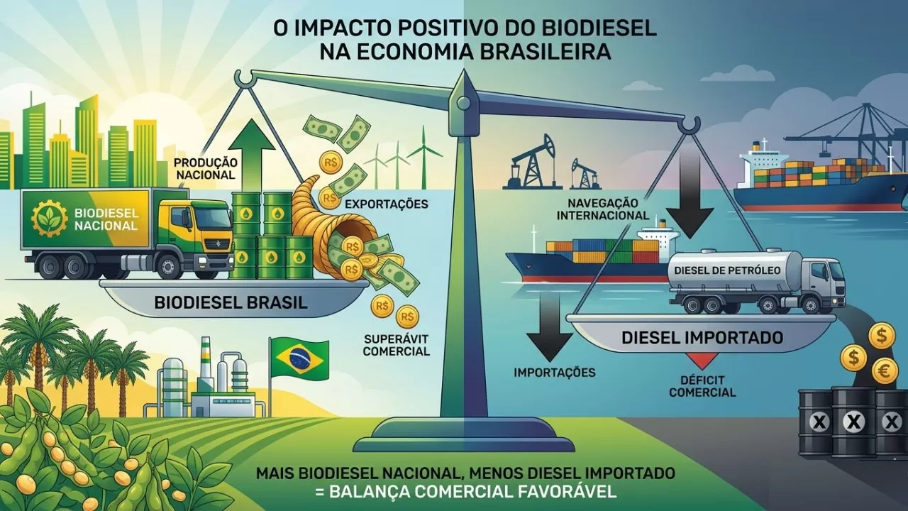 Balança comercial do Biodiesel