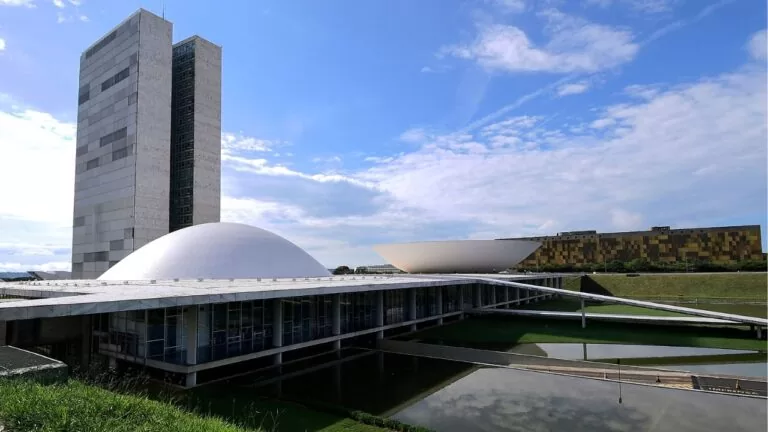 Fachada do Palácio do Congresso Nacional