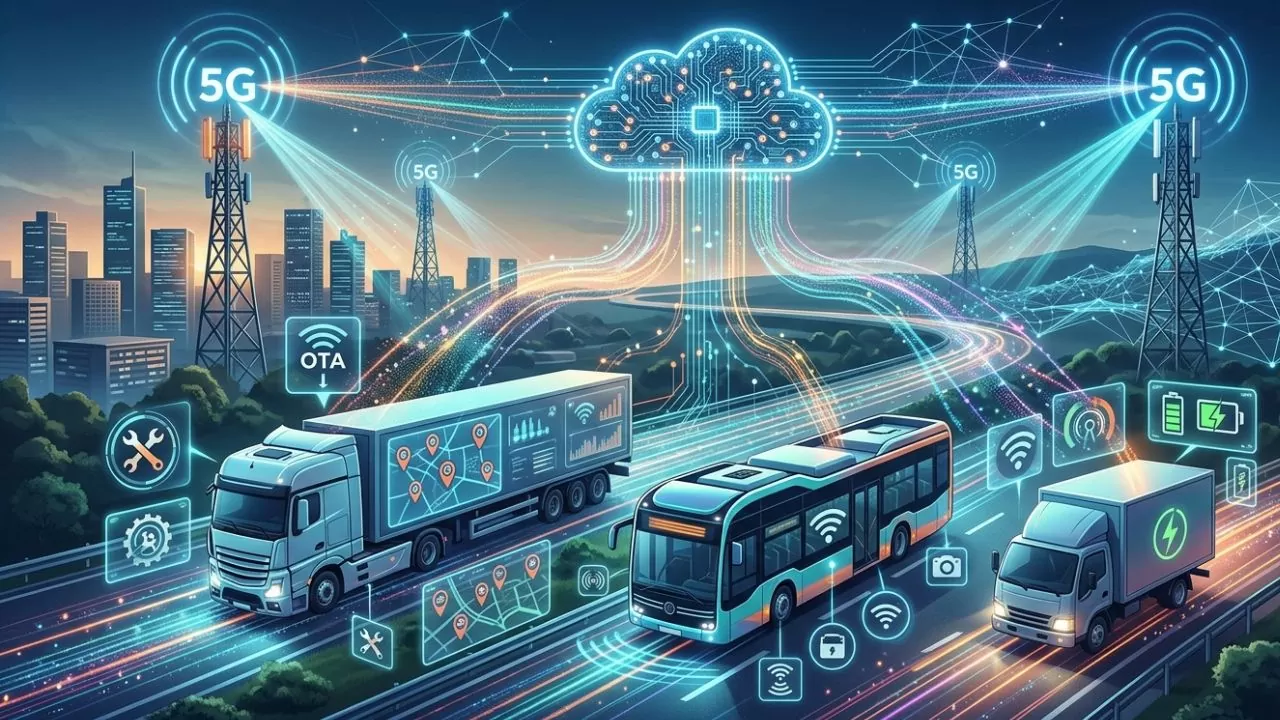 Infraestrutura 5G de baixa latência para os Veículos Comerciais Definidos por Software Infraestrutura 5G de baixa latência para os Veículos Comerciais Definidos por Software