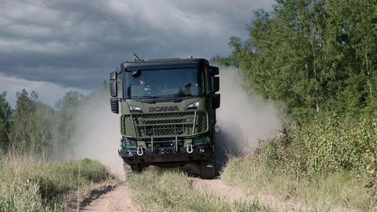 Scania cabine dupla CrewCab