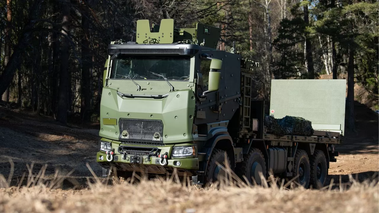Scania híbrido 4x4 Scania híbrido 4x4