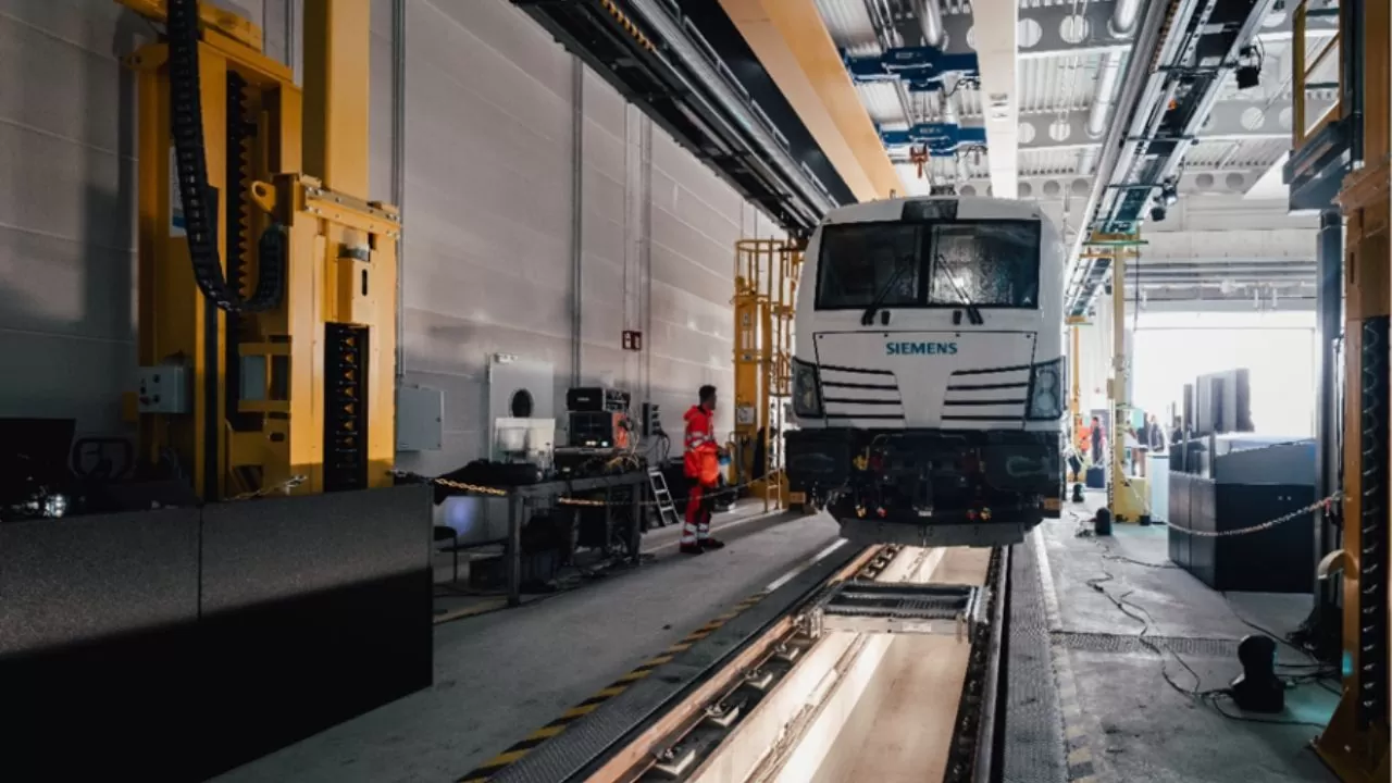 Siemens Rail Service Center em Munique Allach