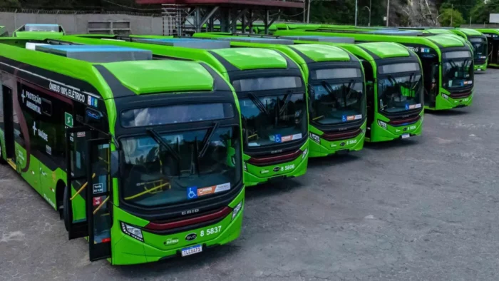 byd ônibus elétrico