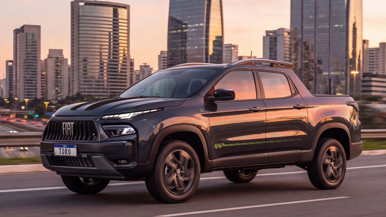 A Fiat Toro híbrida 50 anos com apenas 550 unidades no Brasil