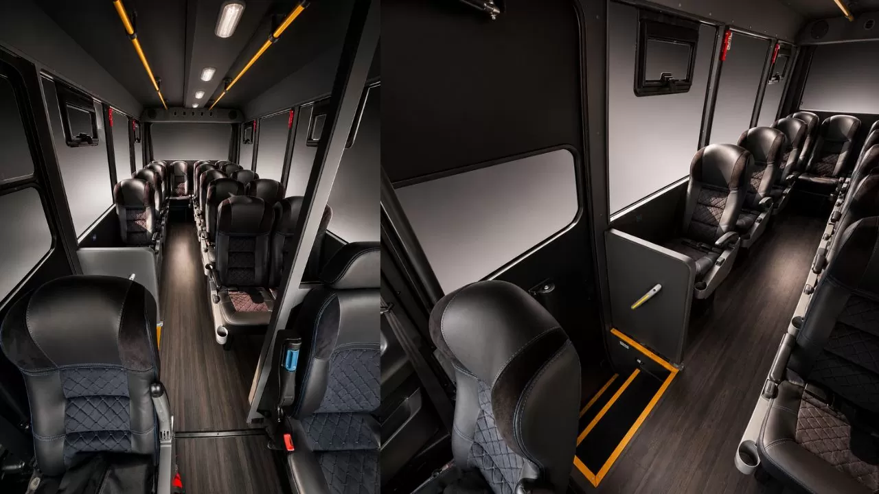 Interior da versão Executiva do Arrow ONE PAX Interior da versão Executiva do Arrow ONE PAX